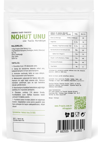Chef Nohut Unu 350 gr