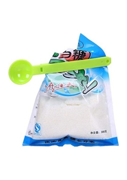 Ölçme Kaşıklı Poşet Klipsi 3'lü Paket