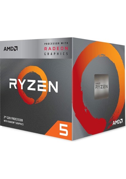 Ryzen 5 3400G 3.70GHZ 6mb Am4 Fanlı