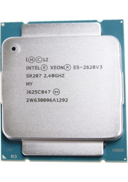Xeon E5 2620 V3 2.4ghz 15MB 6 Çekirdekli 2011-3 Soket Fansız