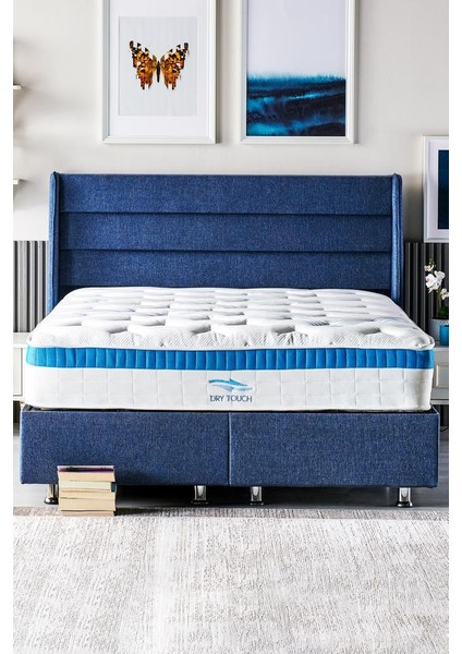Niron Dry Touch Tek Kişilik Paket Yaylı Lüks Full Ortopedik Yatak 90X190 cm