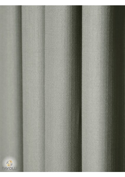 Mint Rengi Pileli Fon Perde Modern Tasarım 270 cm Uzunluk 60 cm Genişlik modelleri