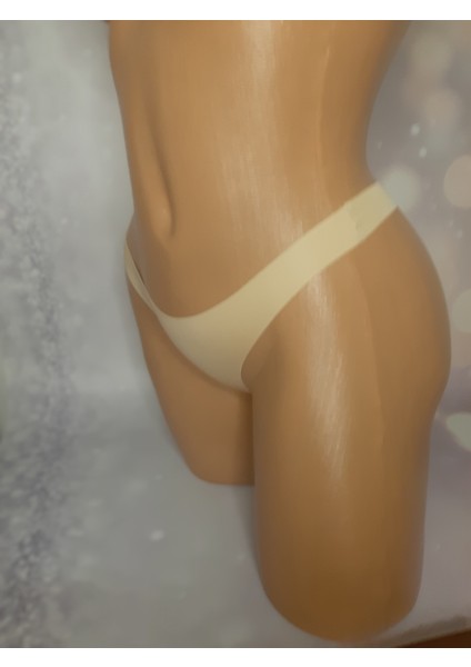 3'lü Lazer Kesim Ten Rengi Tanga Külot fiyatları