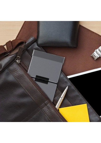 Hassas Touchpadli Katlanır Bluetooth Klavye Koyu Gri indirimleri