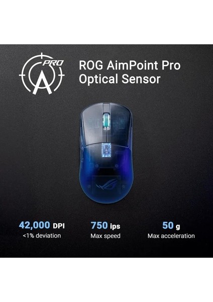 Rog Harpe Ace Aim Lab Edition Kablosuz Gaming Mouse Black Harpe Mini indirimleri