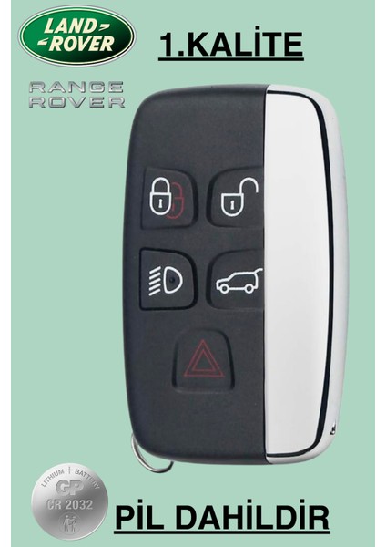 Range Rover Evoque Sport Discovery Freelander Velar Land Rover Lr4 Tdv6 Kumanda Anahtar Kabı Kılıfı