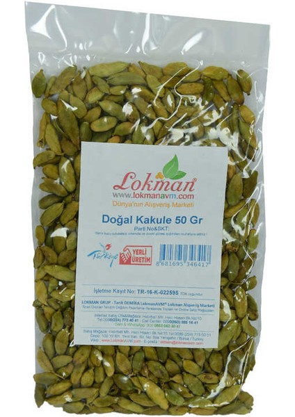 Kakule Doğal 50 gr Paket fiyatları
