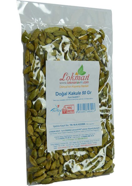 Kakule Doğal 50 gr Paket modelleri