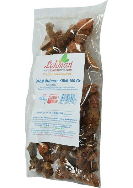 Havlucan Kökü Doğal 100 gr Paket modelleri