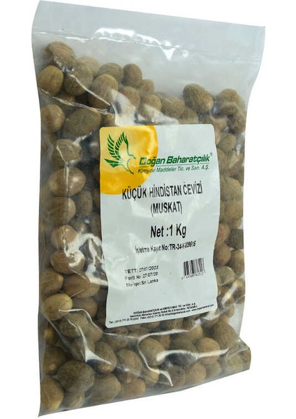 Hint Cevizi Muskat Küçük Hindistan Cevizi Doğal 1000 gr Paket fırsatları