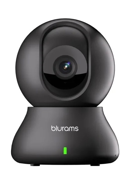 360° 2k İç Mekan Güvenlik Kamerası Siyah