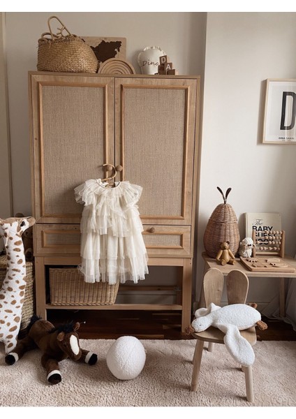 Sevimli Ördek Teddy Bebek Çocuk Uyku Arkadasi Beyaz/camel