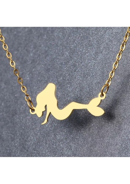 Has Altın Kaplama Deniz Kızı 925K Kolye fiyatları