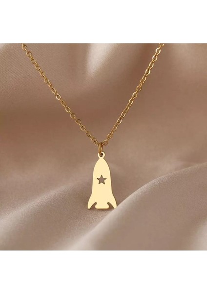 Has Altın Kaplama Roket 925K Kolye fiyatları