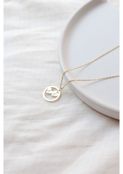 925 Ayar Gümüş Çift Harf Kolye fırsatları