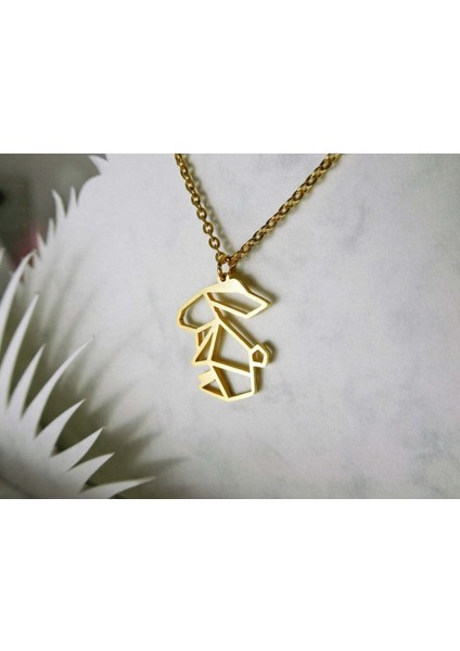 Has Altın Kaplama Origami Tavşan modelleri