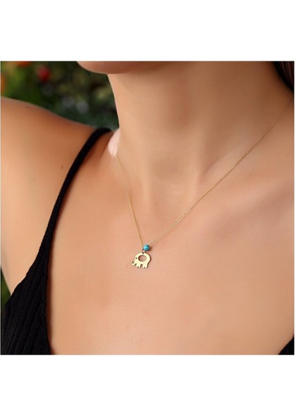 925K Kolye Fil Boncuklu fiyatları