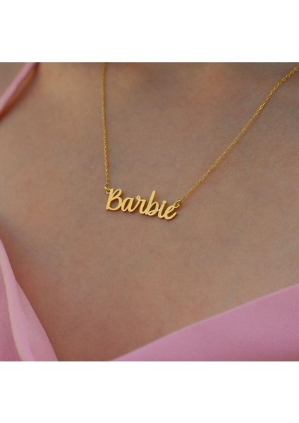 925 Ayar Gümüş Barbie Kolye