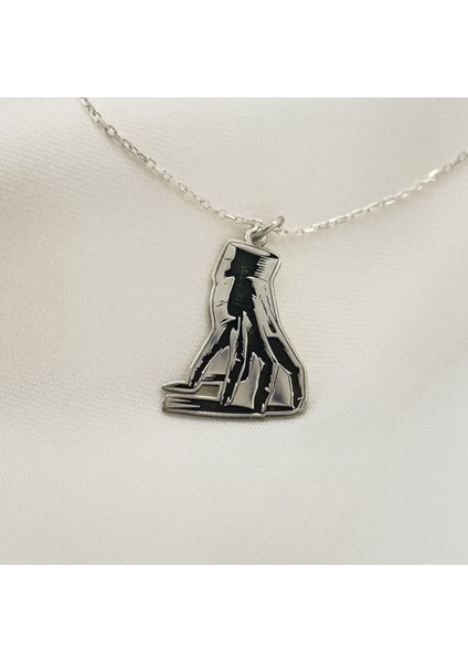 925 Ayar Gümüş Wednesday El Kolye fiyatları