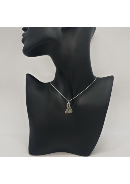 925 Ayar Gümüş Wednesday El Kolye modelleri