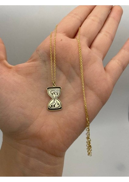 925 Ayar Gümüş Kum Saati Kolye fiyatları