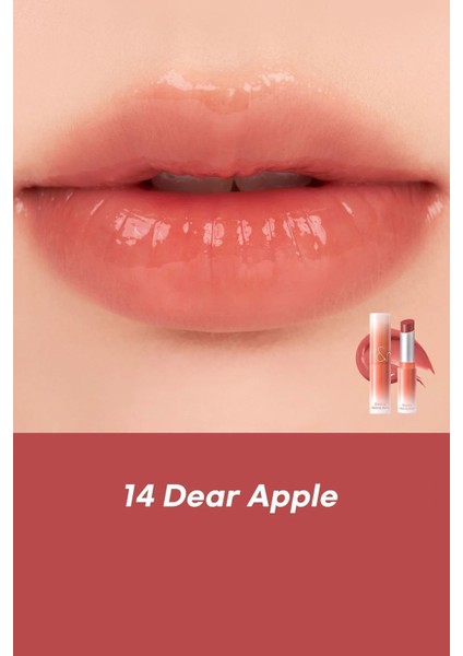 Vegan Glasting Melting Dusty On The Nude Nemlendirici Cam Görünüm Sağlayan Dudak Balmı - Dear Apple