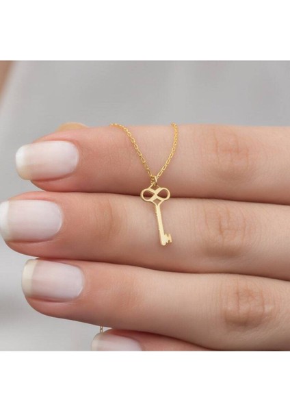 925 Ayar Gümüş Anahtar Kolye fiyatları