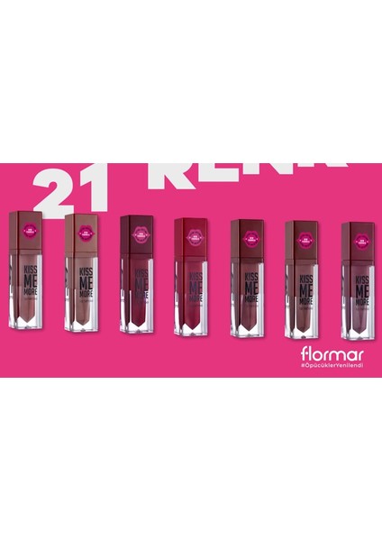 Uzun Süre Kalıcı Mat Ruj - Kiss Me MORE-003 SKIN-8682536040648 fiyatları