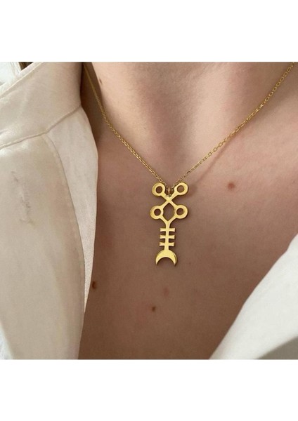 925 Ayar Gümüş Sirius Yıldızı Sembol Kolye fiyatları