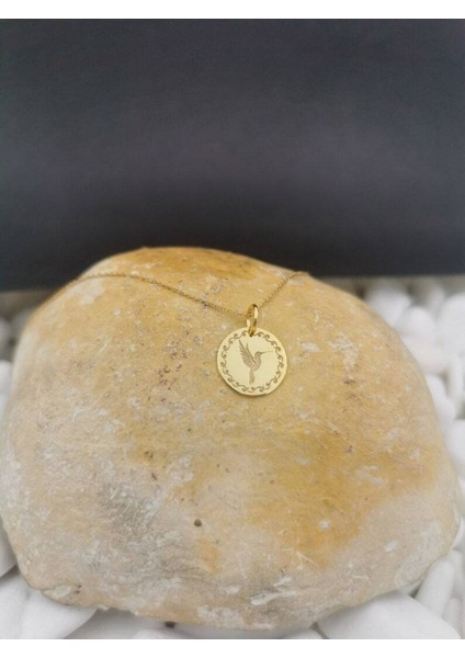 Has Altın Kaplama Tasarım Işlemeli Kuş 925K Kolye fiyatları