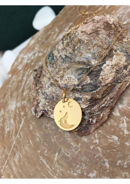 Has Altın Kaplama Kurt 925K Kolye fiyatları