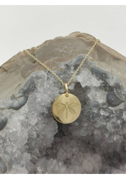 Has Altın Kaplama Yusufçuk 925K Kolye