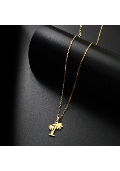 Has Altın Kaplama Palmiye 925K Kolye fiyatları