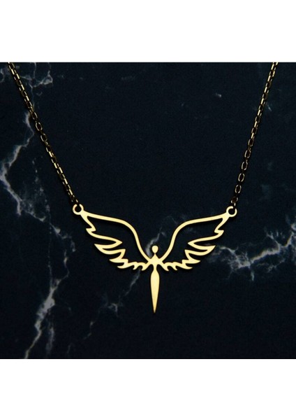 Has Altın Kaplama Melek 925K Kolye fiyatları