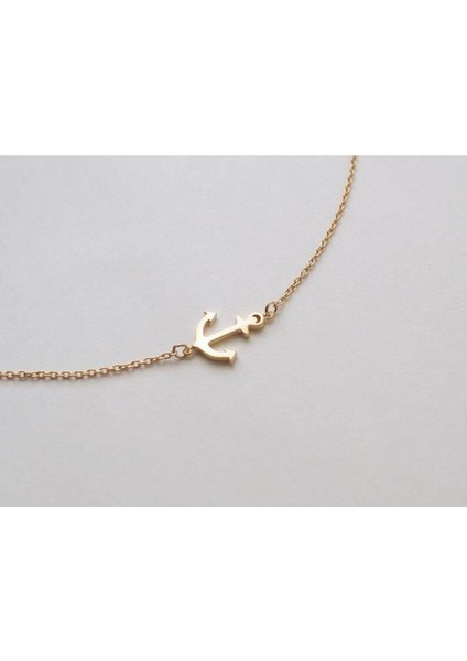 Has Altın Kaplama Yan Çapa 925K Kolye fiyatları