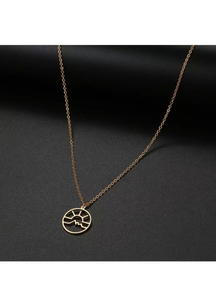 925 Ayar Gümüş Gün Doğumu Kolye fiyatları