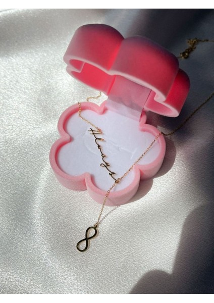 925 Ayar Gümüş Always Sallantılı Sonsuzluk Kolye