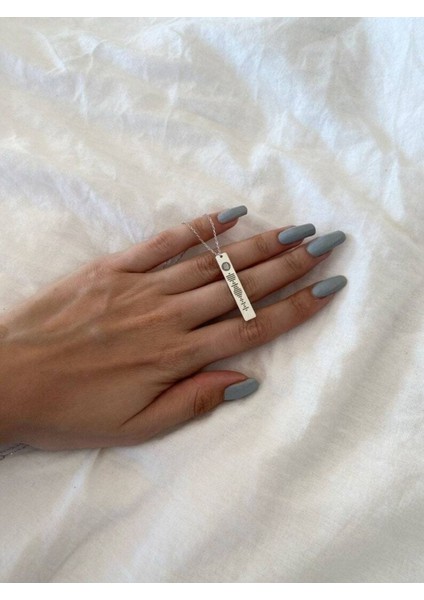 925 Ayar Gümüş Spotify Kolye