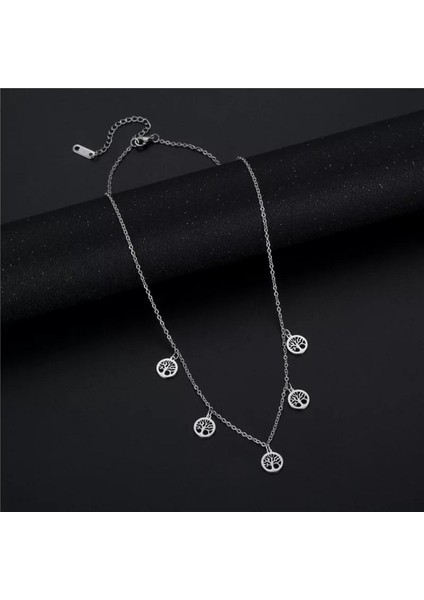 925K Kolye Çoklu Hayat Ağacı