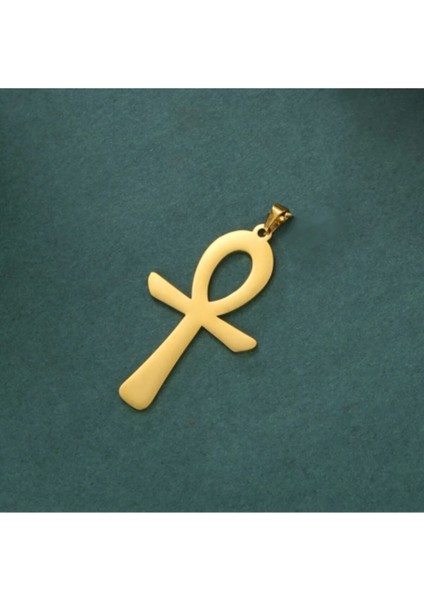 925 Ayar Gümüş Ankh Kolye Ucu