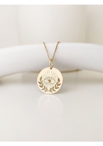 925 Ayar Gümüş Nazar Kolye