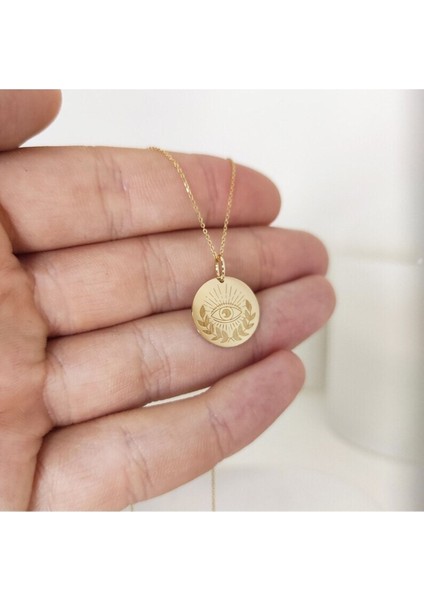 925 Ayar Gümüş Nazar Kolye fırsatları