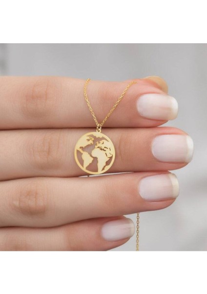 925 Ayar Gümüş Dünya Kolye fiyatları