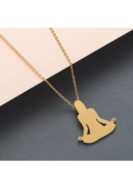 925 Ayar Gümüş Yoga Kolye