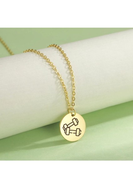 925 Ayar Gümüş Dambıl Kolye