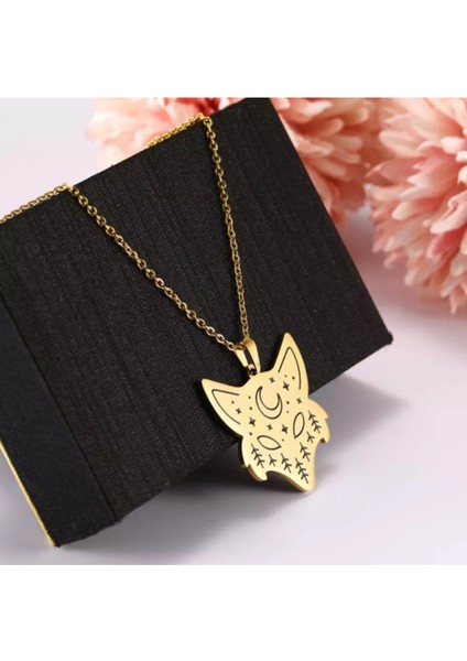 925 Ayar Gümüş Kurt Manzara Tasarım Kolye