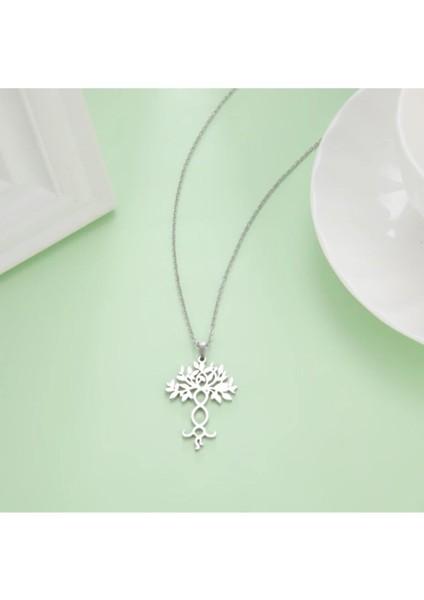 925 Ayar Gümüş Sonsuz Model Hayat Ağacı modelleri