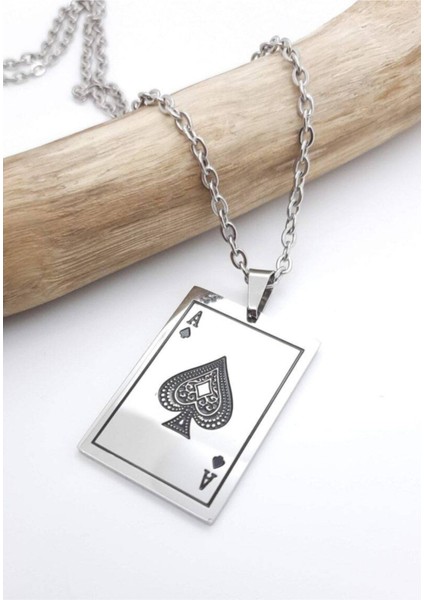 925 Ayar Gümüş Tasarım As Kolye modelleri