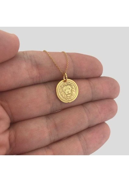 925 Ayar Gümüş Aslan Kolye fiyatları
