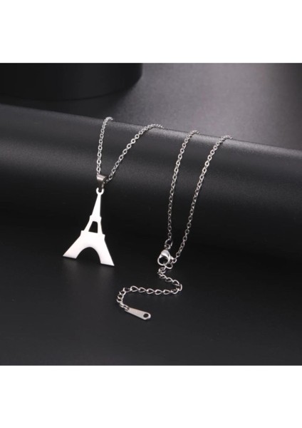 925 Ayar Gümüş Eyfel Kulesi Kolye fiyatları